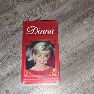 Diana: The Peoples Princess (VHS, 1997)  New Sealed